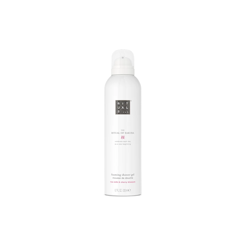  Rituals THE RITUAL OF SAKURA Pianka pod prysznic 200ml Rice Milk & Cherry